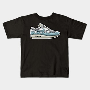 Patta Waves Noise Aqua Sneaker Kids T-Shirt